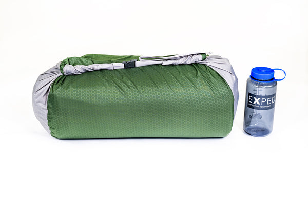 exped megamat duo 10M with bag and nalgene bottle