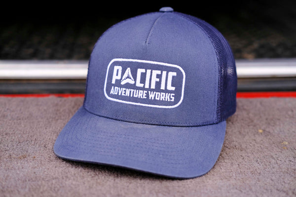 pacific adventure works trucker hat